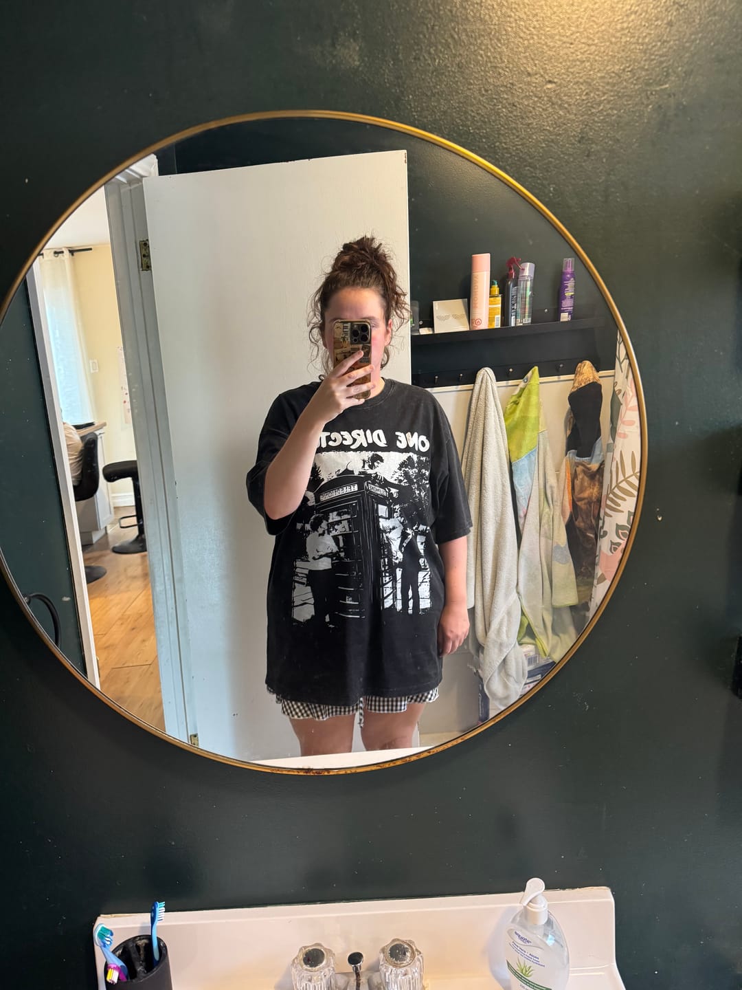 Customer photo review of This Is Us One 1D Direction Fan Made Vintage Washed T-Shirt