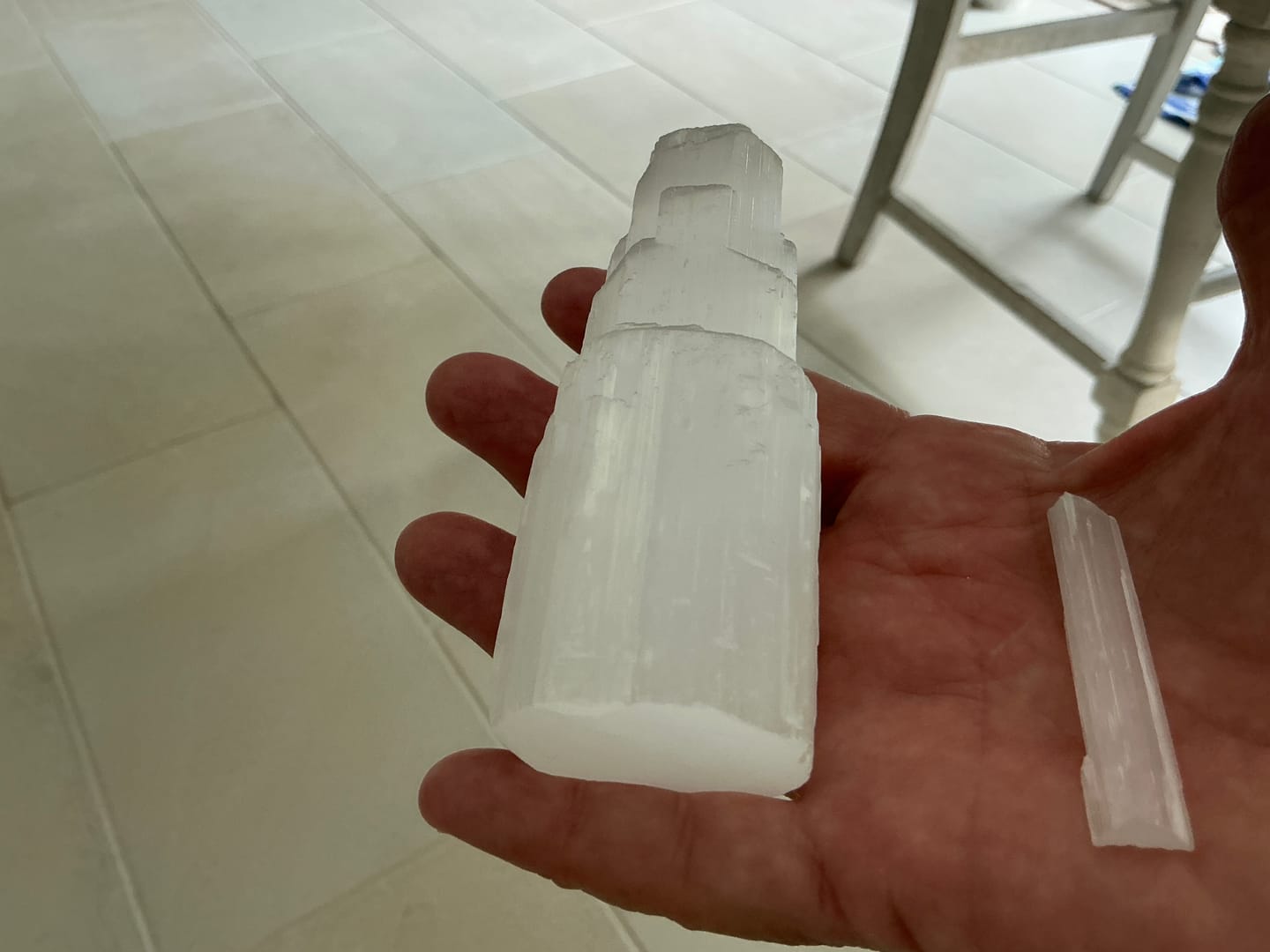 Customer photo review of Selenite Sticks