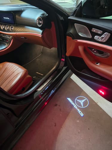 Customer photo review of MERCEDES DOOR LIGHTS