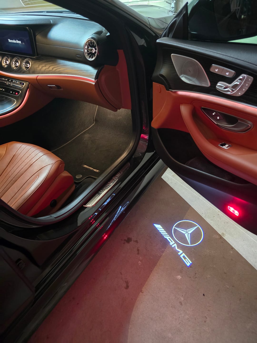 Customer photo review of MERCEDES DOOR LIGHTS