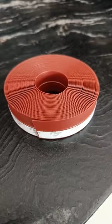 Customer photo review of Door Weather Seal | Adhesive Draft Stopper for Doors & Windows