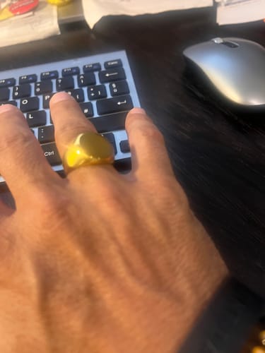 Customer photo review of ROUND. - GOLD