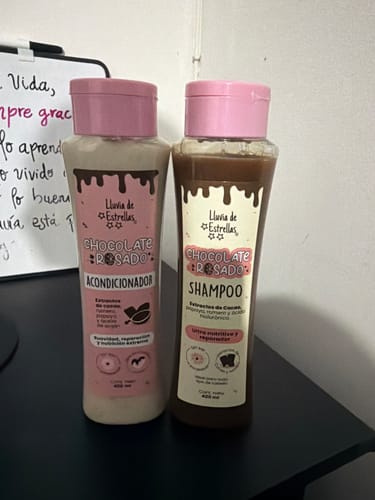 Customer photo review of LINEA CHOCOLATE ROSADO