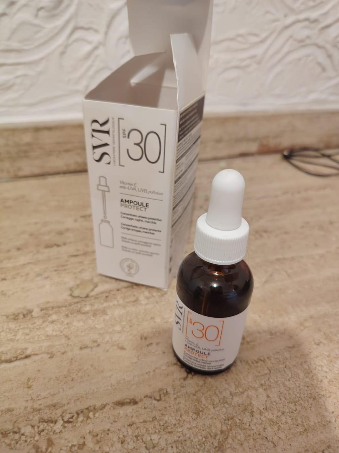 Customer photo review of SVR AMPOULE PROTECT 30 ML.
