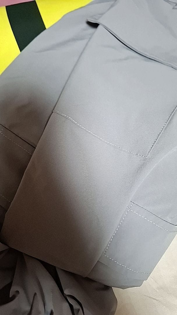 Customer photo review of Wide Straight Cargo Pants