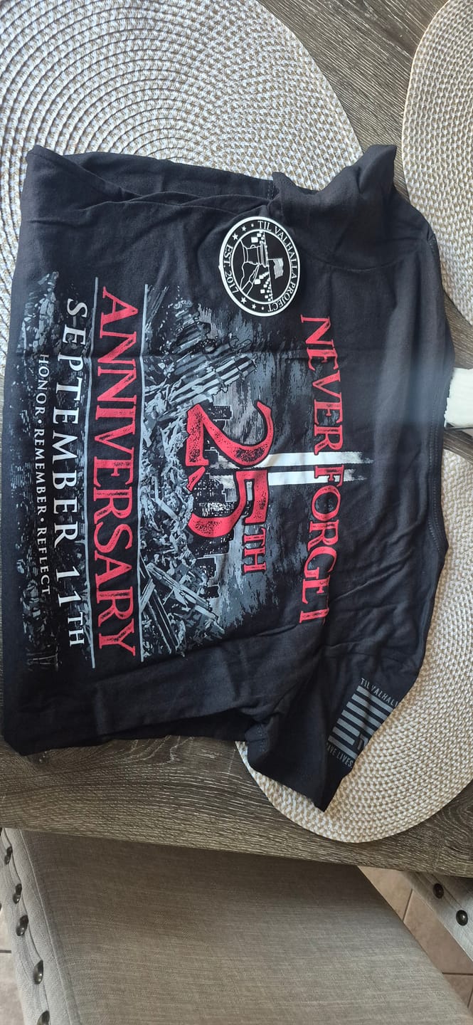 Customer photo review of 9/11 25th Anniversary - Women's