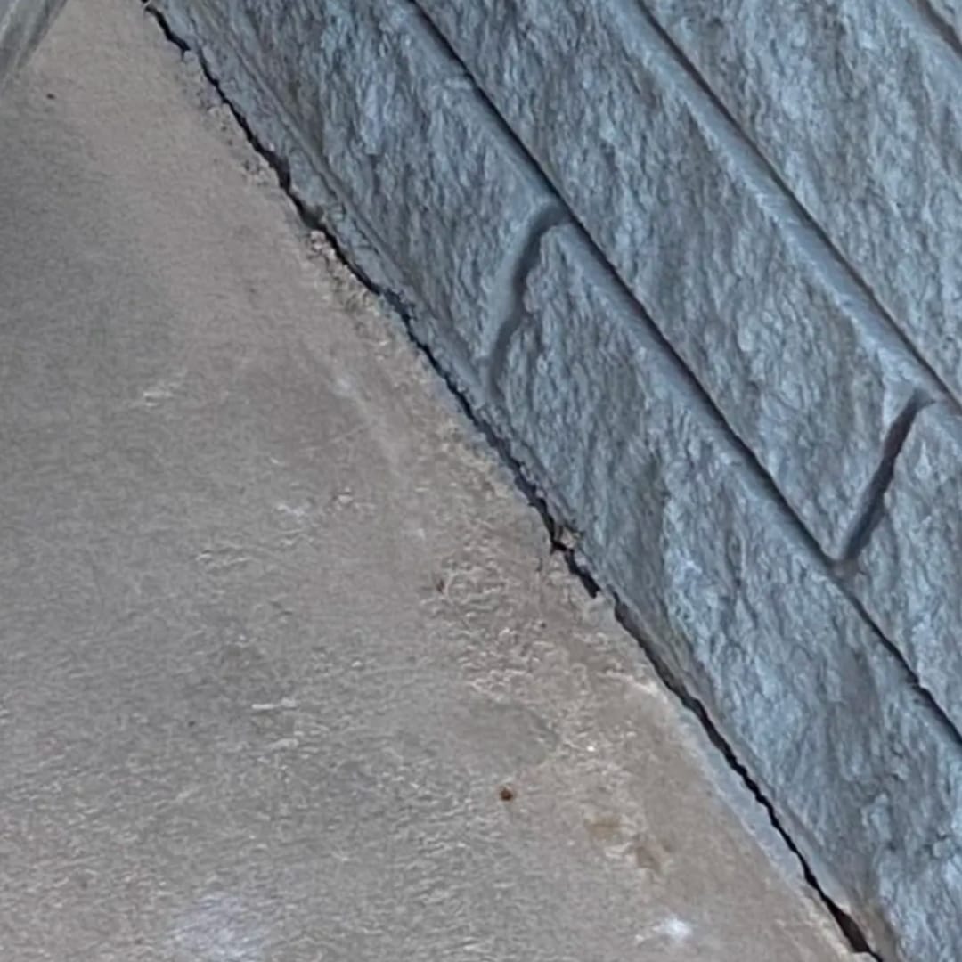 Customer photo review of Concretix™ Sella y repara grietas de concreto en minutos