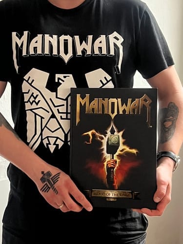 Customer photo review of Manowar T-Shirt MANOWAR Eagle Logo