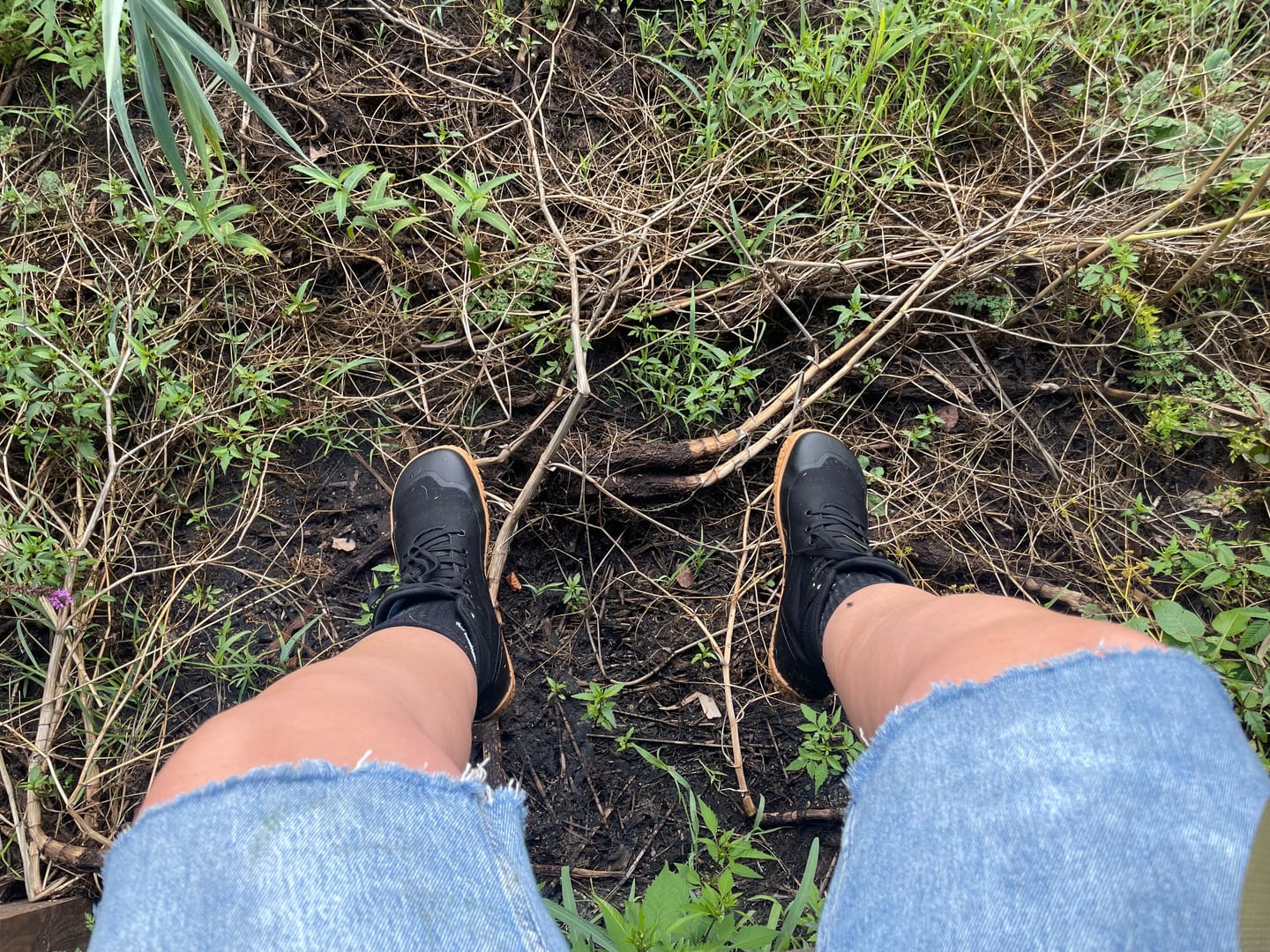 Customer photo review of Vaistoa Tuohi 2 | Barefoot Light Hiking Shoes