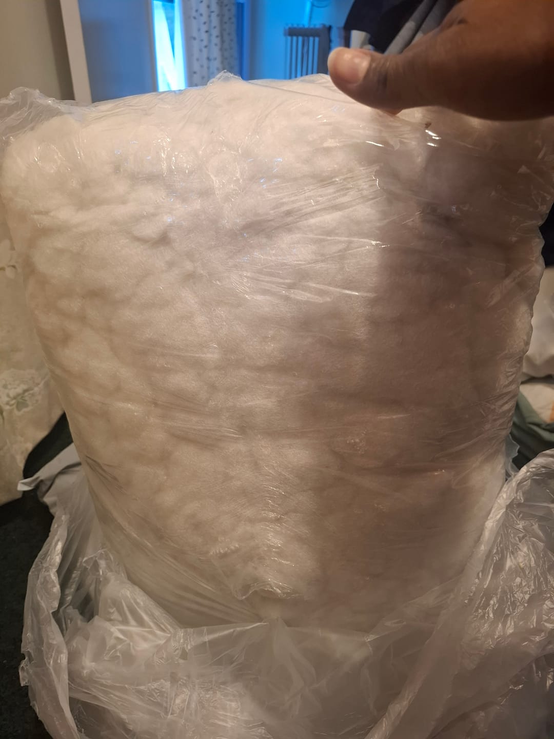 Customer photo review of Extra Pillow Pod Filling Pack (1KG)