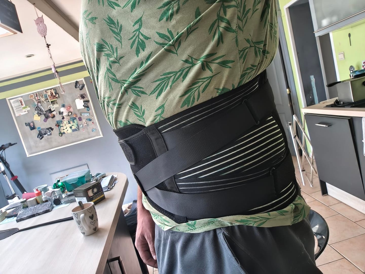 Customer photo review of Ceinture Lombaire de Soutien Ajustable