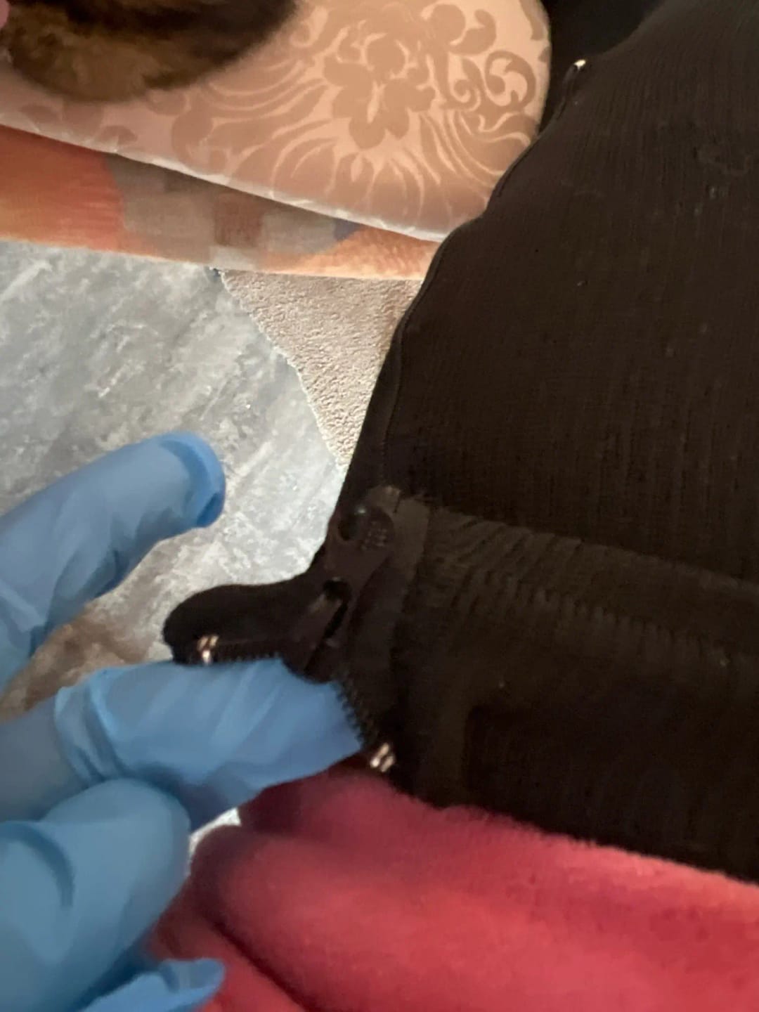 Customer photo review of Kompressionsstrümpfe mit Reißverschluss