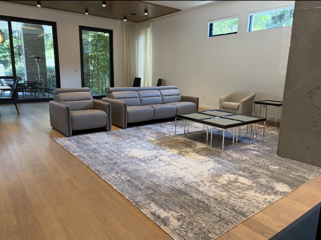 Customer photo review of Altostratus Cloud Rug