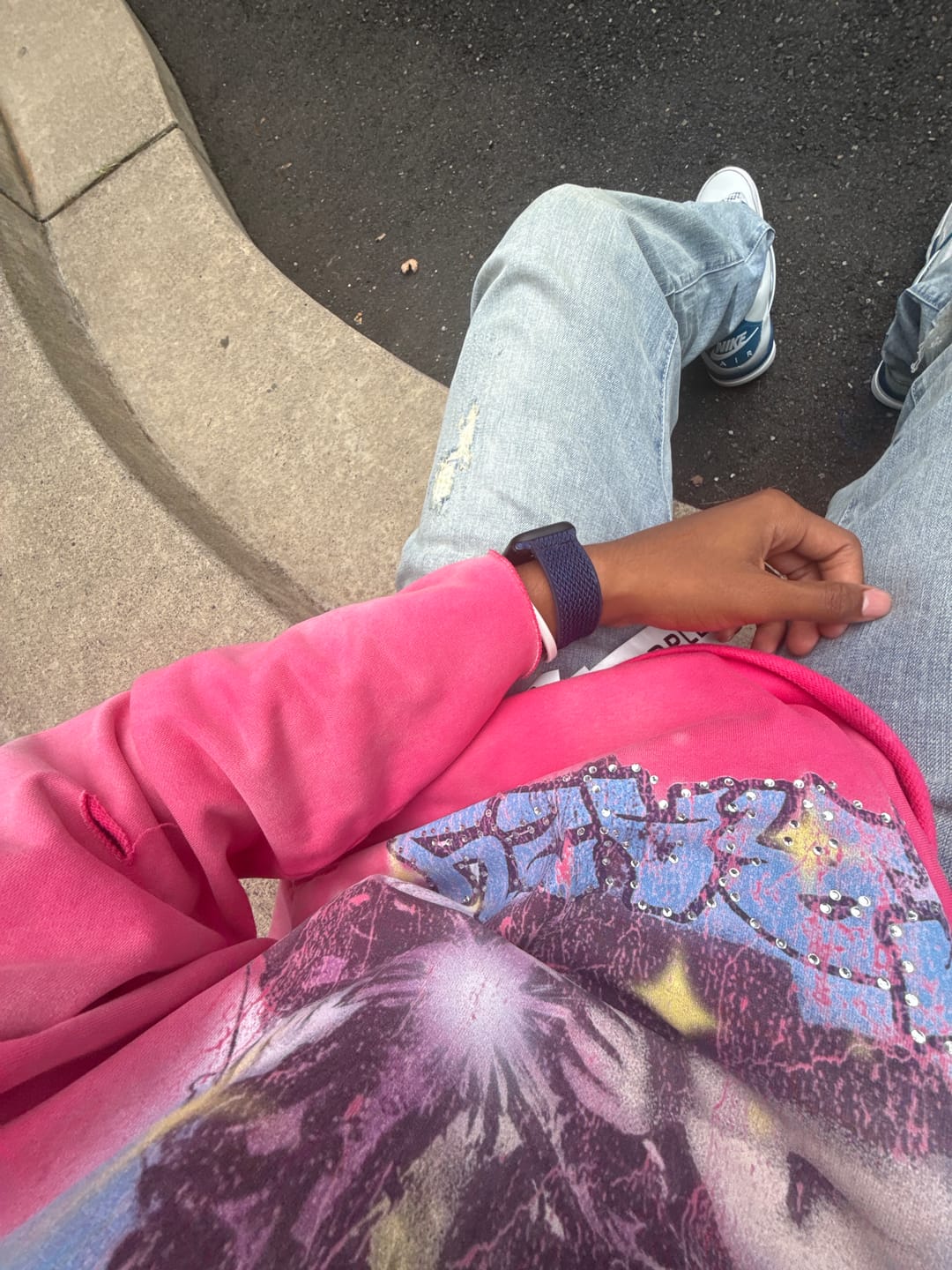 Customer photo review of Heaven Sent Street Hoodie-410