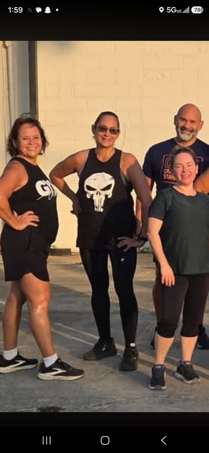 Customer photo review of Legging with Integrated Knee Supports