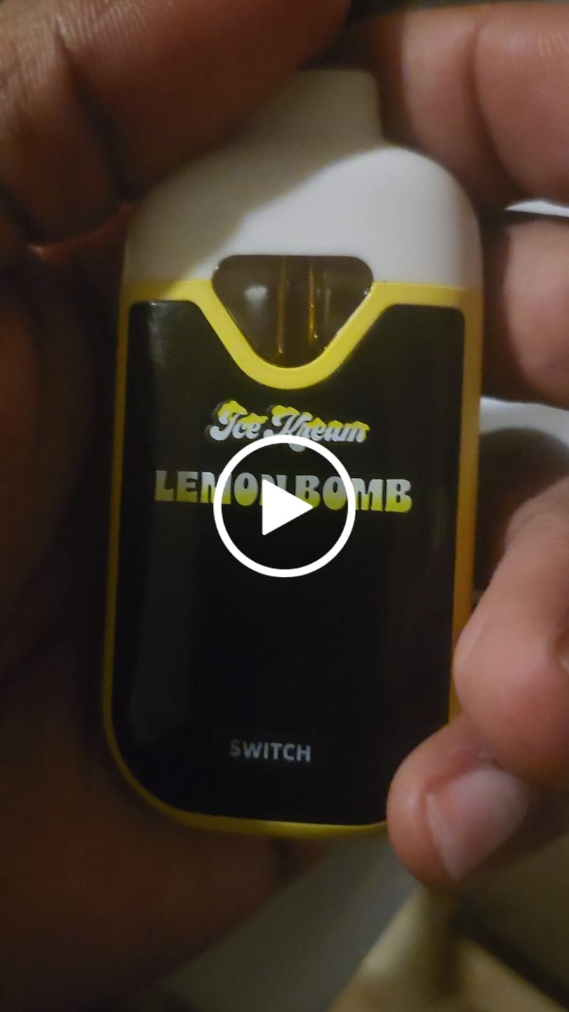 Customer video review of Ice Kream Lemon Bomb Trio Vape