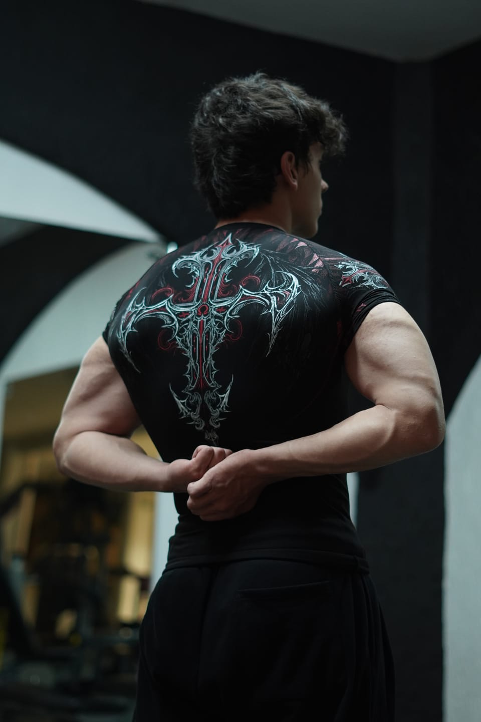 Customer photo review of VOID TECH™ FALLEN KNIGHT SHORT SLEEVE COMPRESSION (MAY)