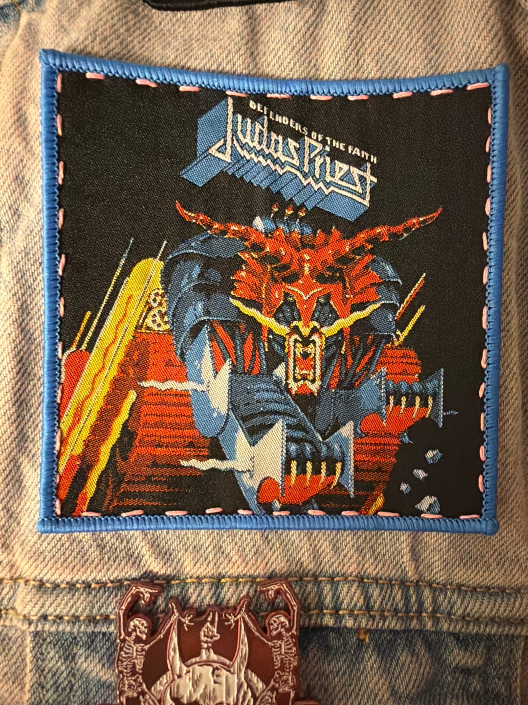 Customer photo review of Judas Priest - Defenders of the Faith - Square Patch