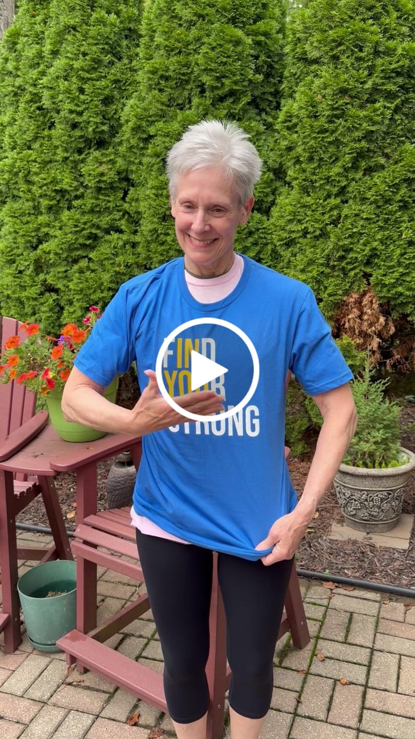 Customer video review of Ageless Strength T-Shirt