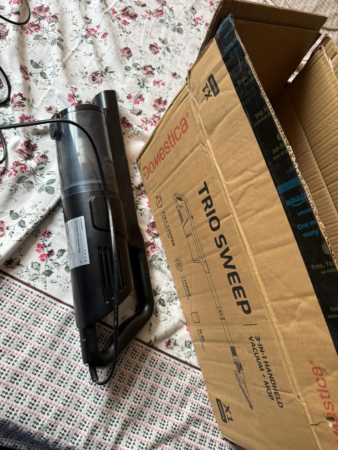 Customer photo review of Trio Sweep 3-in-1 Vacuum Cleaner