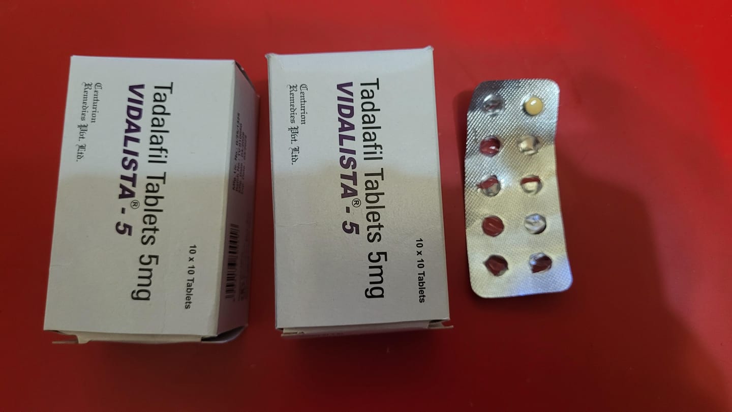 Customer photo review of [비달리스타] 5mg <60정 ~ 300정> / 시알리스 제네릭 (구구정 복제약)