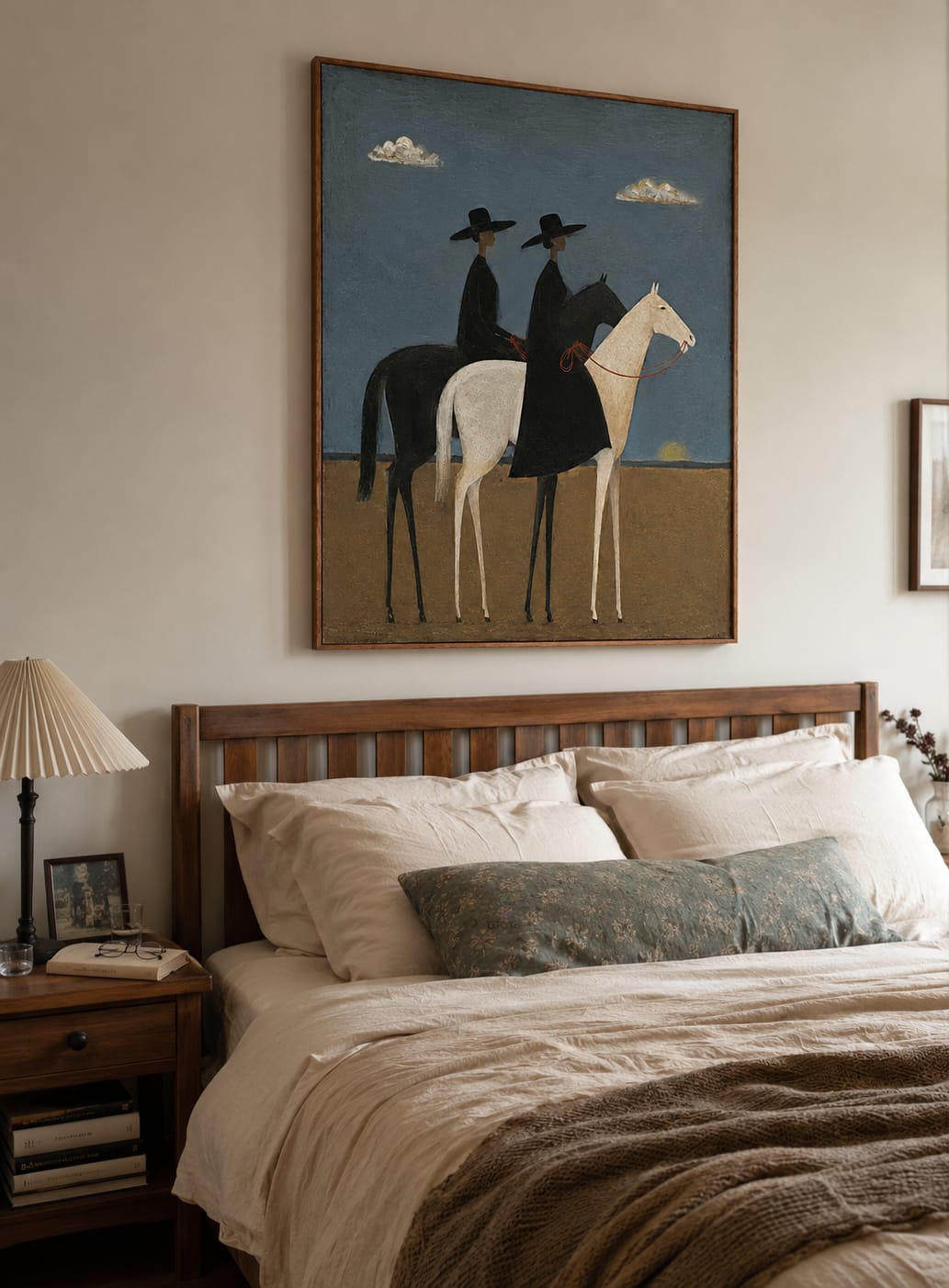 Customer photo review of Silent Horizon Riders-Horse Painting