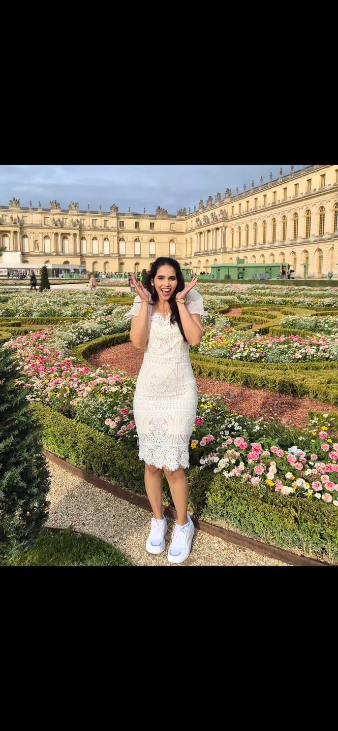 Customer photo review of Jane Eyelet Dress In White