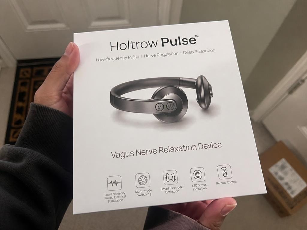 Customer photo review of Holtrow Pulse — Vagus Nerve Stimulator