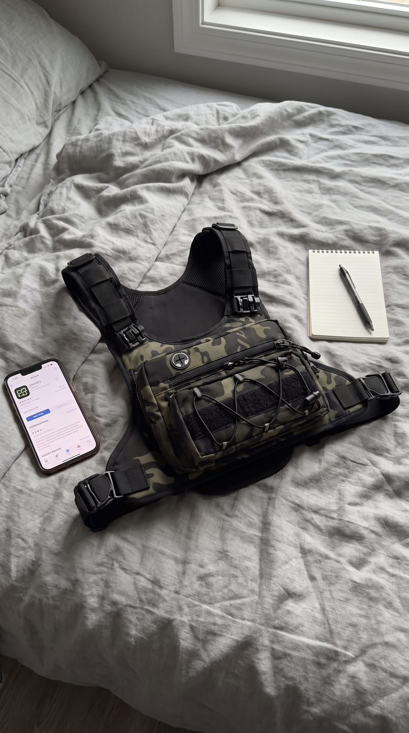 Customer photo review of Tactical Carry™ Sports waist bag