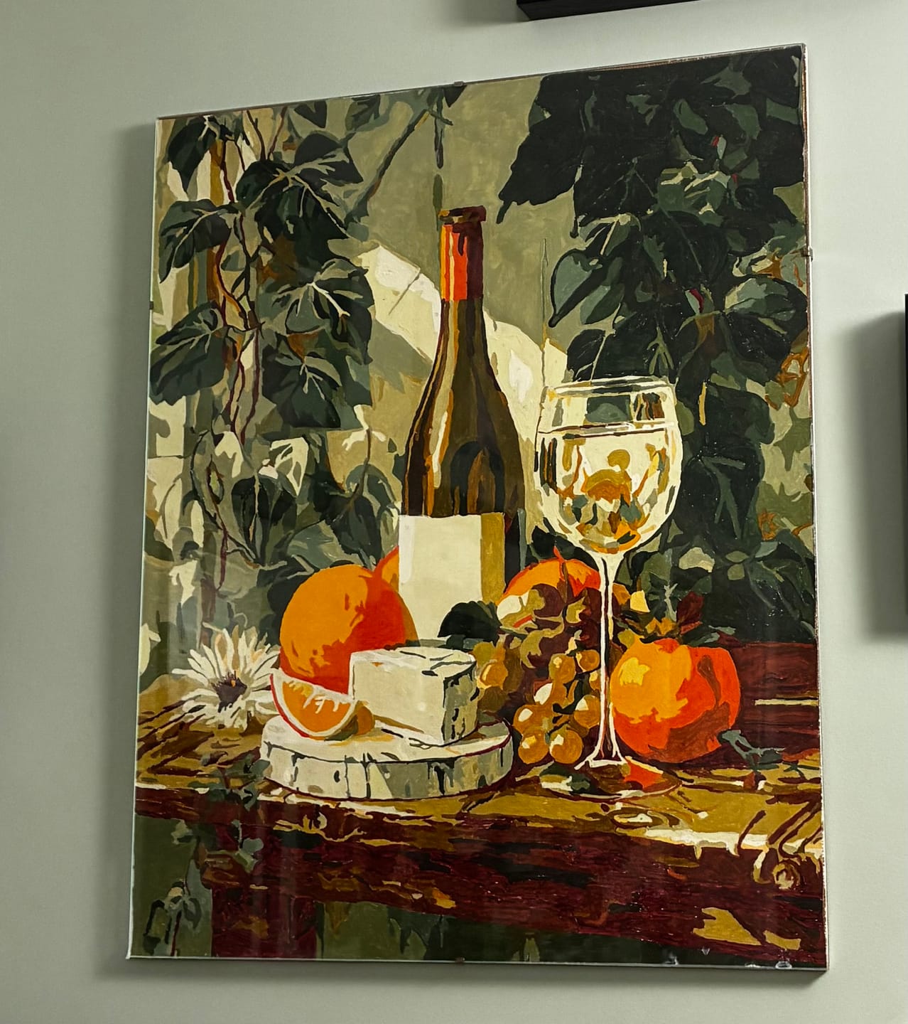 Customer photo review of A taste of Provence | Paint by Number