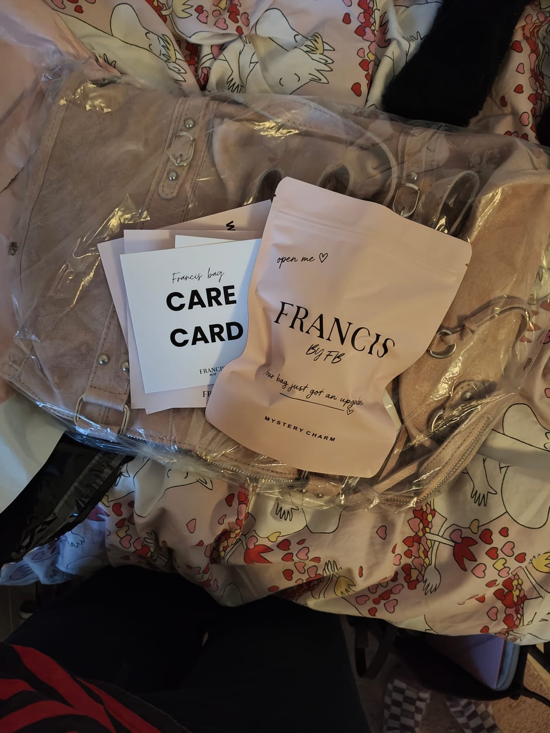 Customer photo review of Mystery bag charm