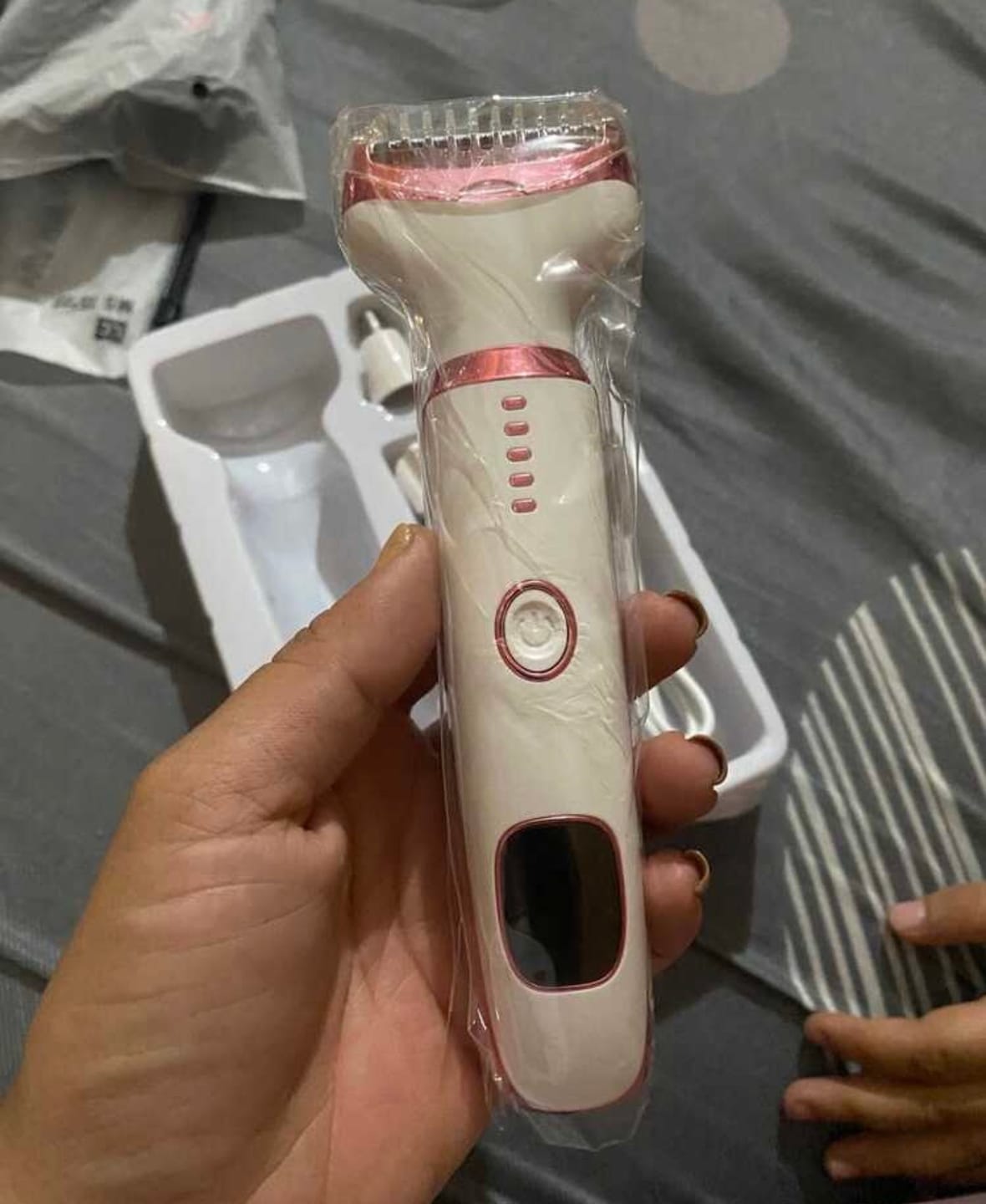 Customer photo review of DEPILADORA 5 EN 1 PROFESIONAL