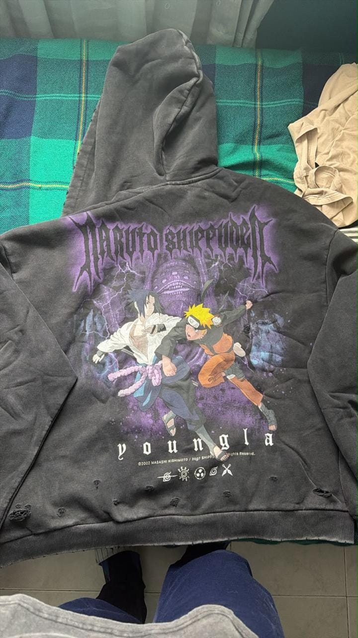 Customer photo review of 5086 - Naruto Zip-Up Hoodies