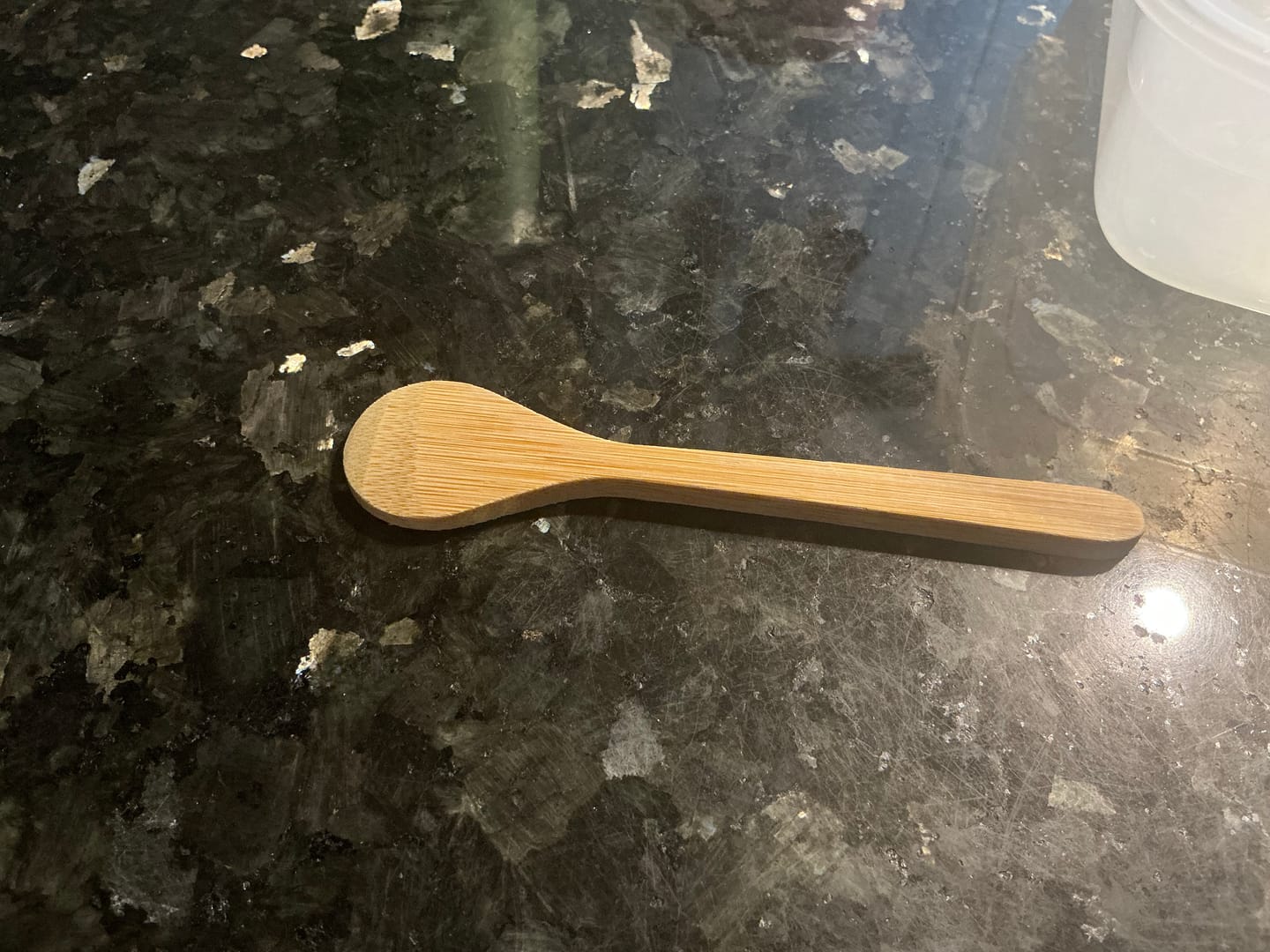 Customer photo review of Cuchara Medidora Bambú 1g