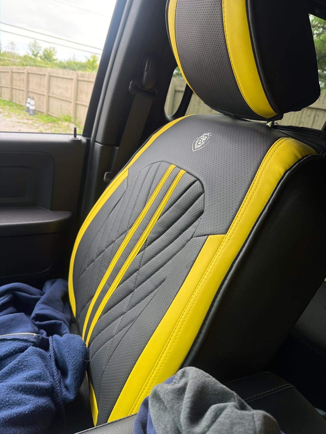 Customer photo review of Prestige Executive Seat Cover