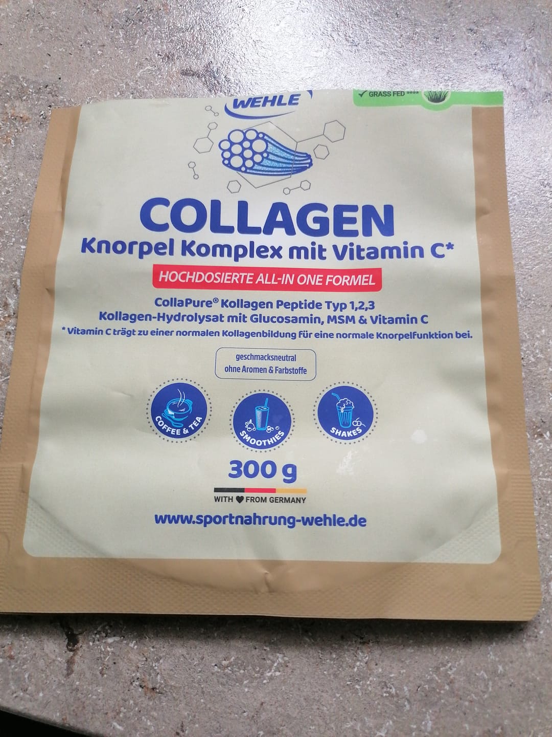Customer photo review of Collagen Knorpel Komplex - Neuheit