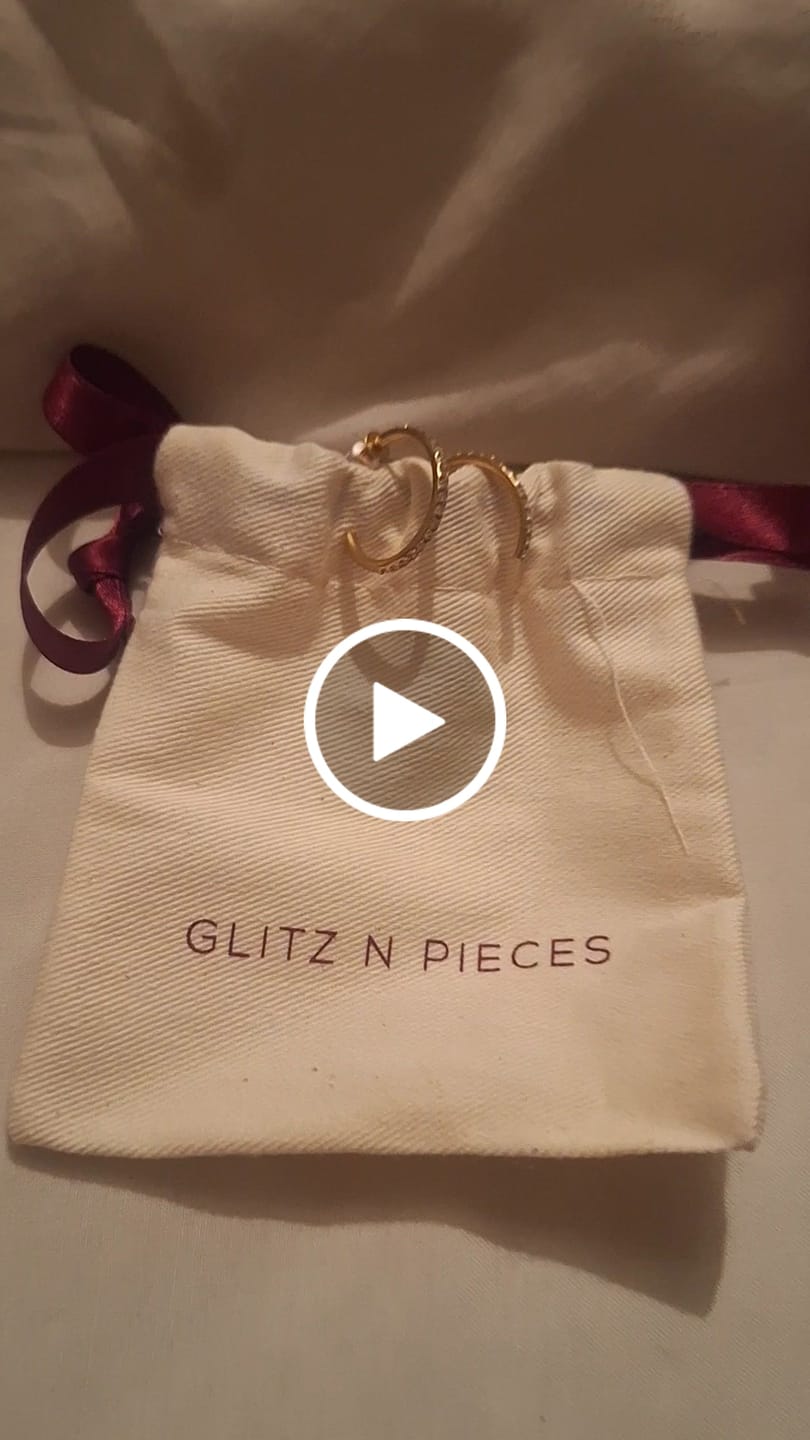 Customer video review of Zara Hoop Earrings