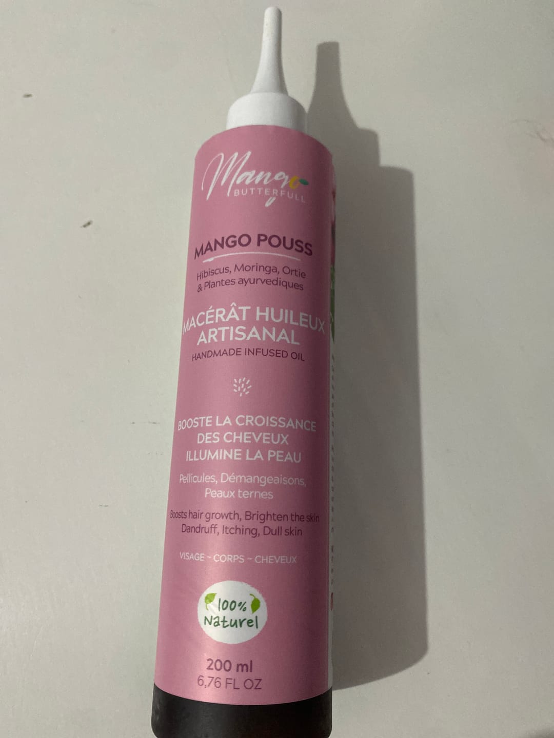 Customer photo review of Macerat huileux Mango  POUSS