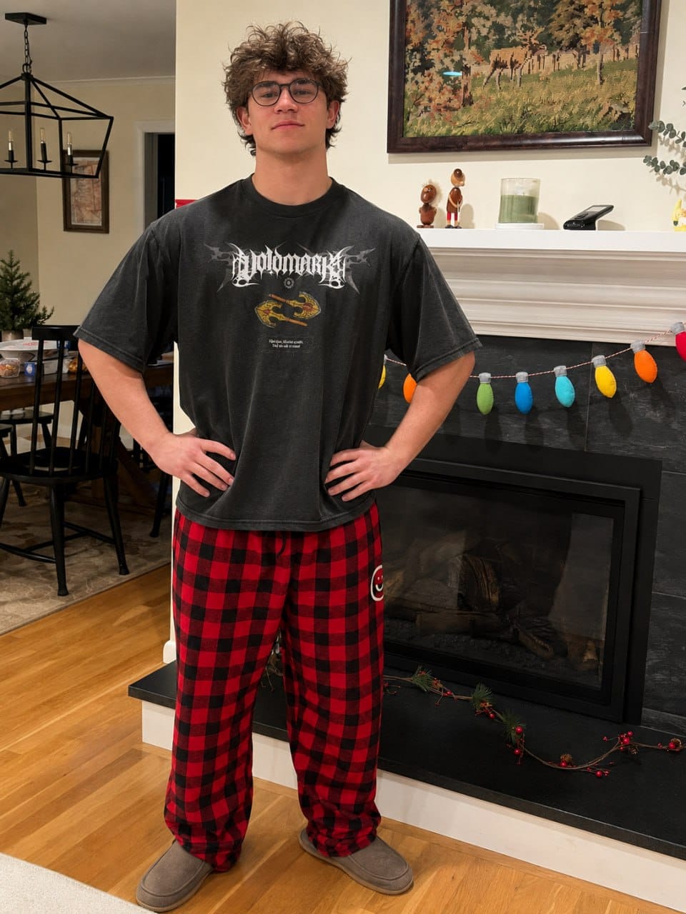 Customer photo review of 'JoJo: Funny Valentine' Oversized T-shirt