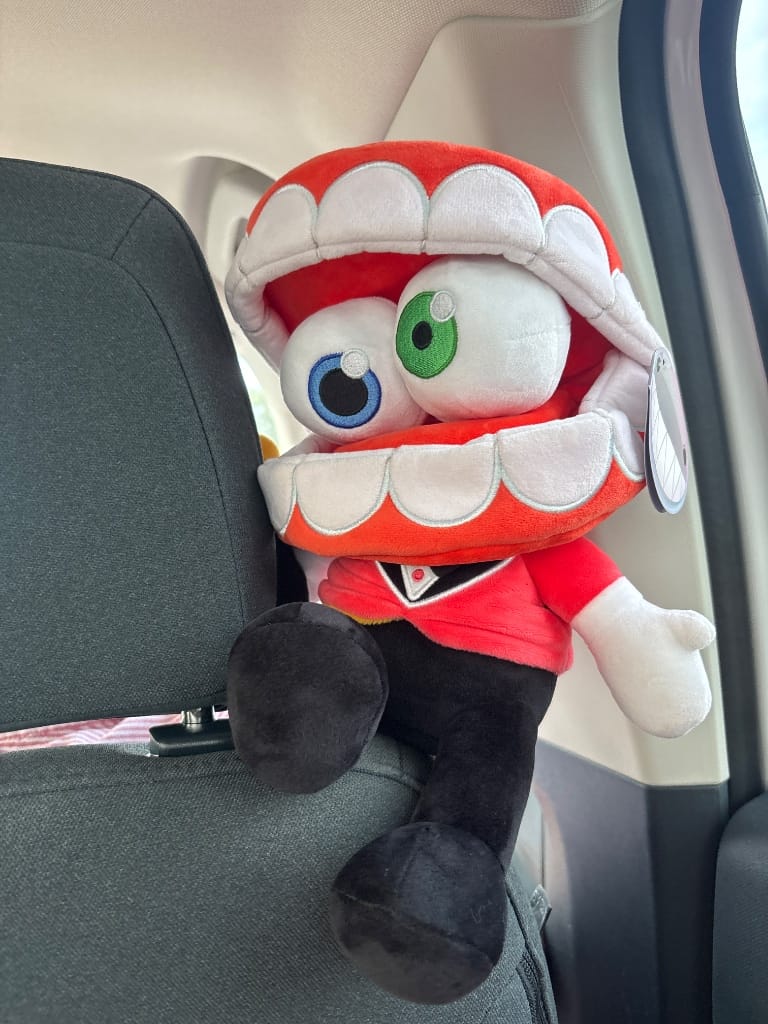 Customer photo review of Caine Plush