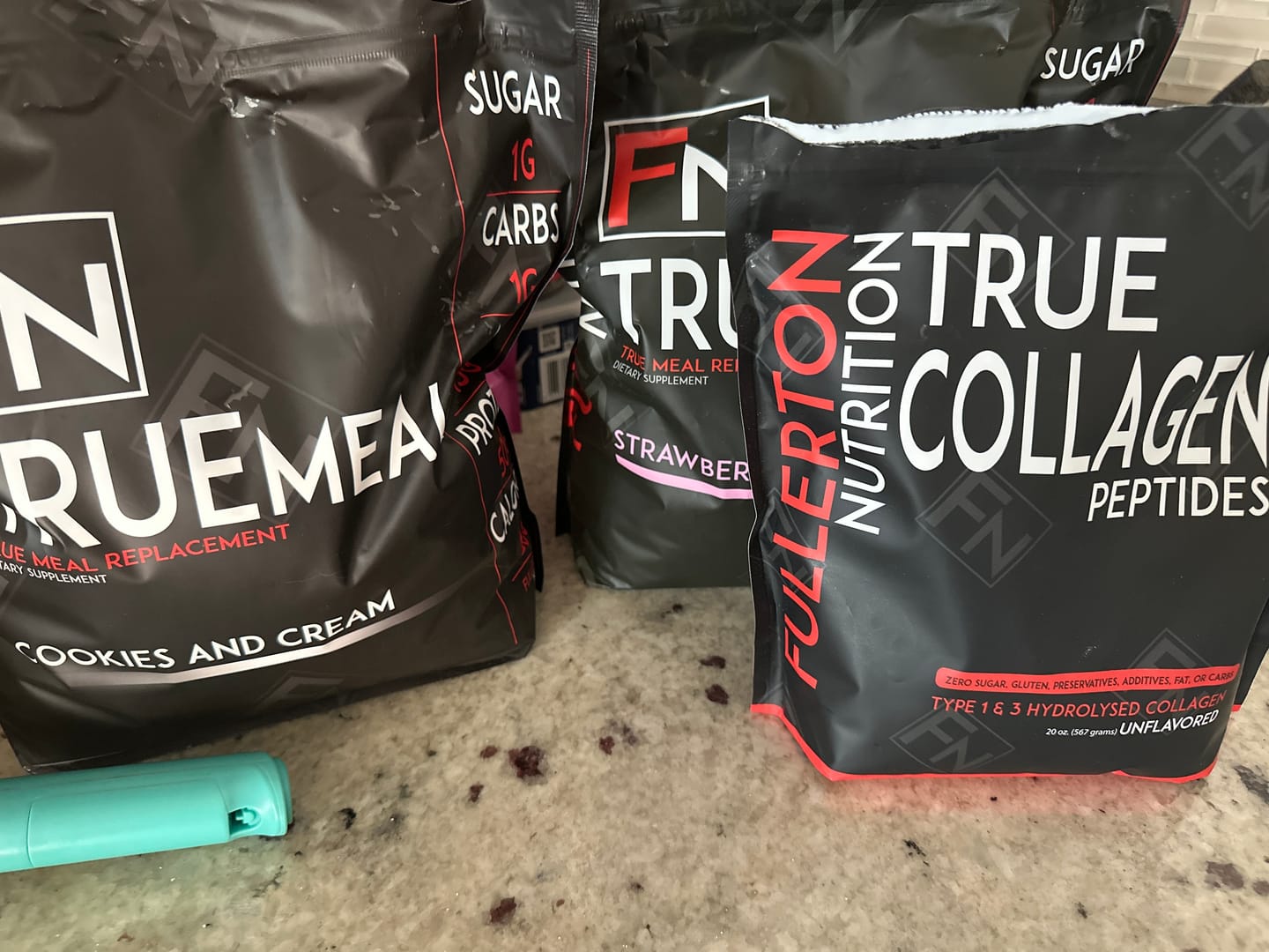 Customer photo review of True Collagen Protein