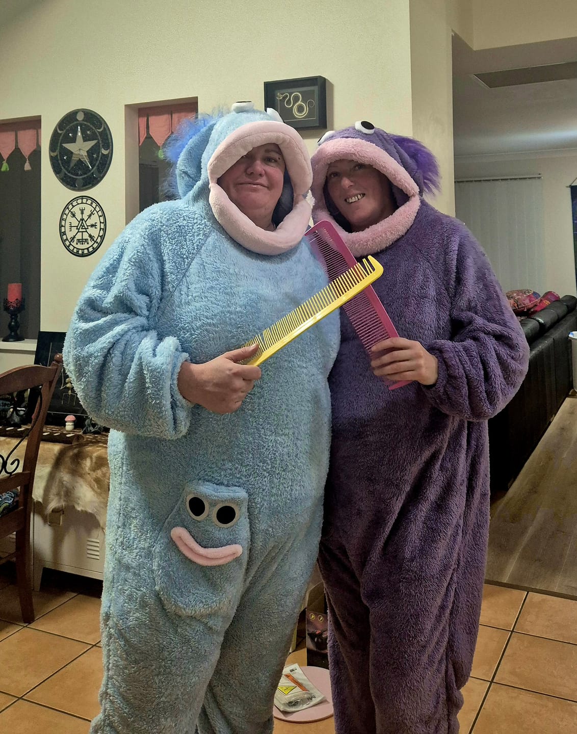 Customer photo review of Snuggo™ Monster Onesie