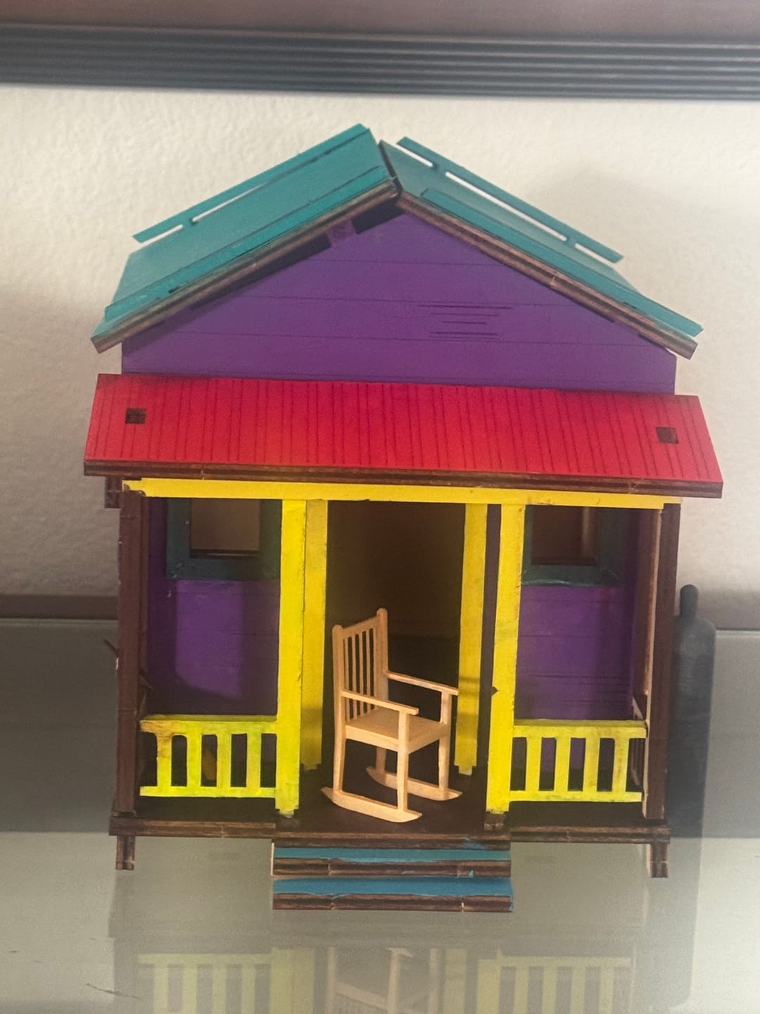 Customer photo review of Casita de Campo Alegría | Kit DIY Madera y Pintura