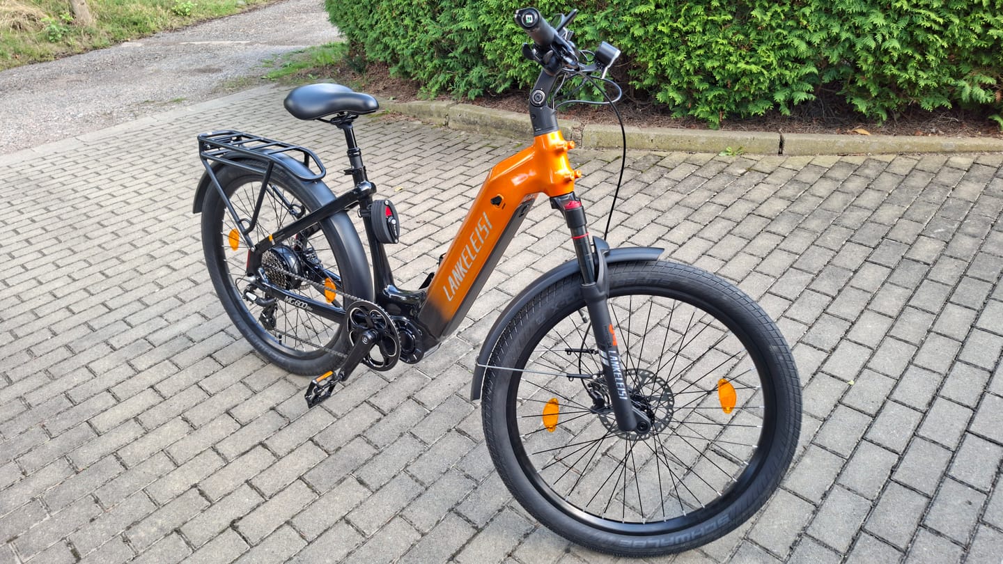 Customer photo review of Lankeleisi MG600 Lite 250W 27.5" Electric Trekking Bike 720Wh SUV E-bike with Switchable Sensor 36V 20Ah Battery