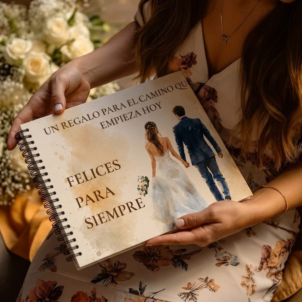 Customer photo review of Álbum emocional "Regalo de boda"