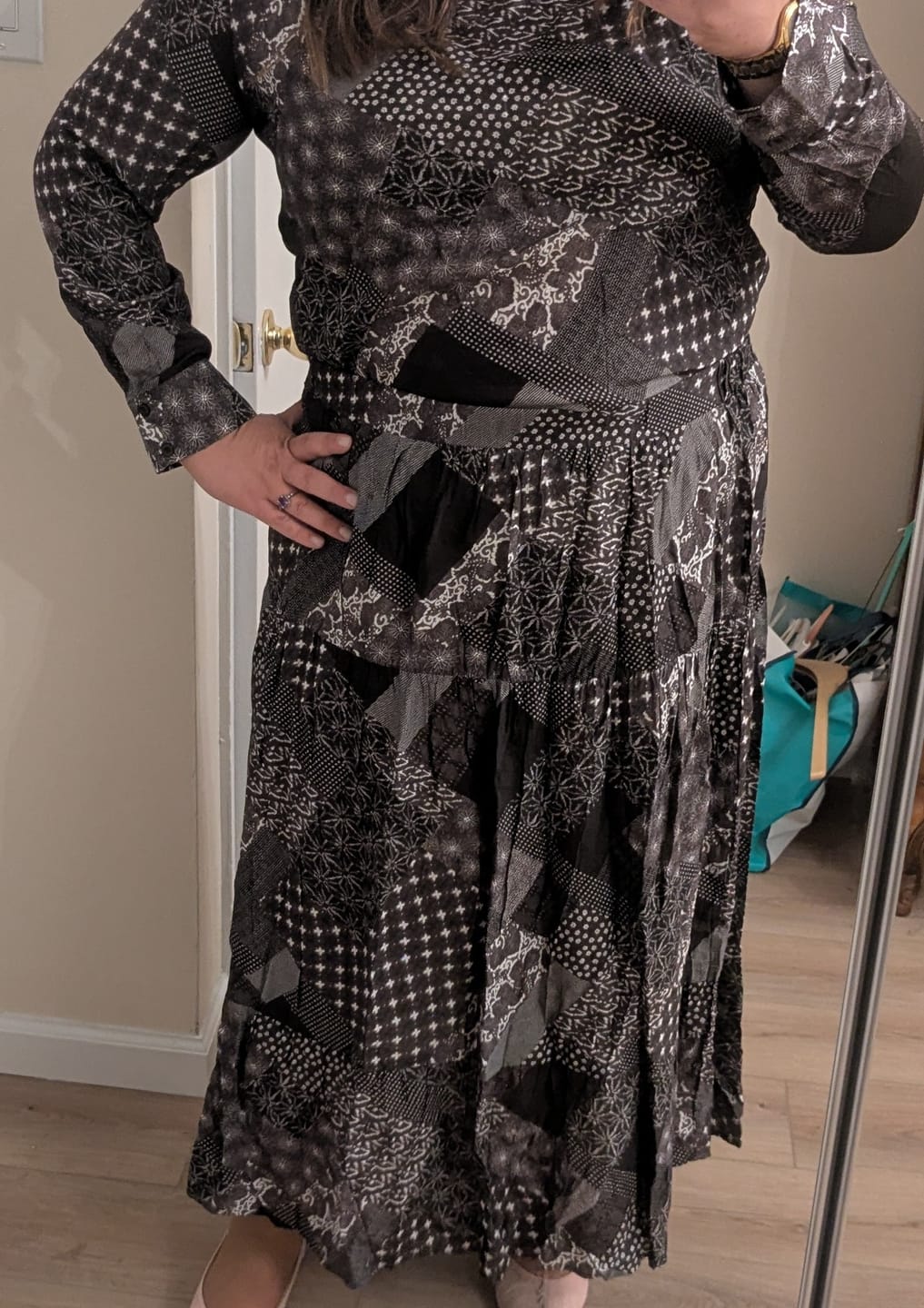 Customer photo review of ELISE 2 PCS. SET (BROWN PATCH)