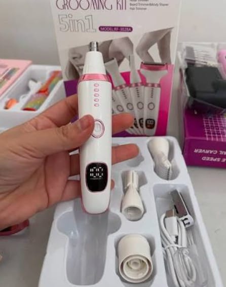 Customer photo review of DEPILADORA 5 EN 1 PROFESIONAL