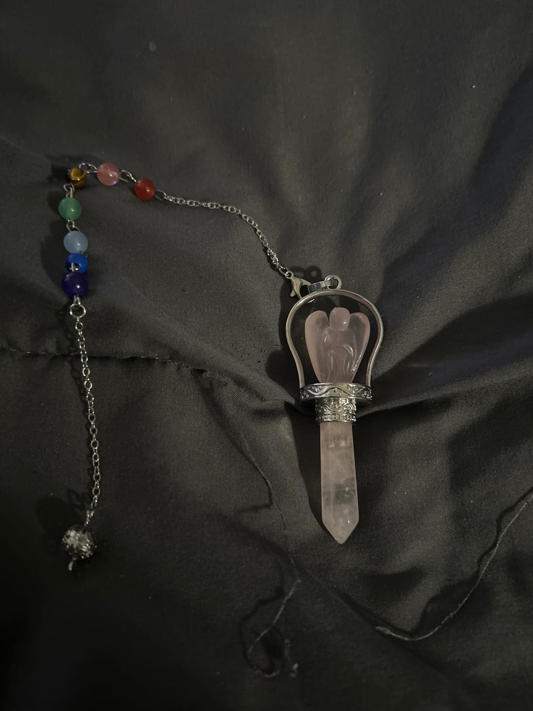 Customer photo review of Angel Crystal Pendulum