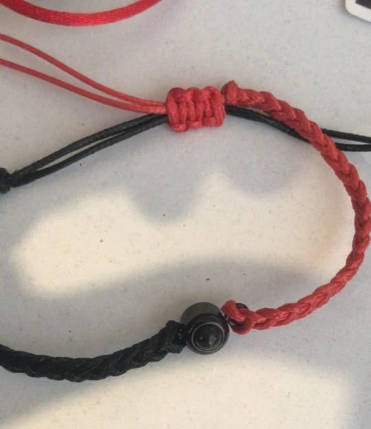 Customer photo review of Pulsera con foto personalizada
