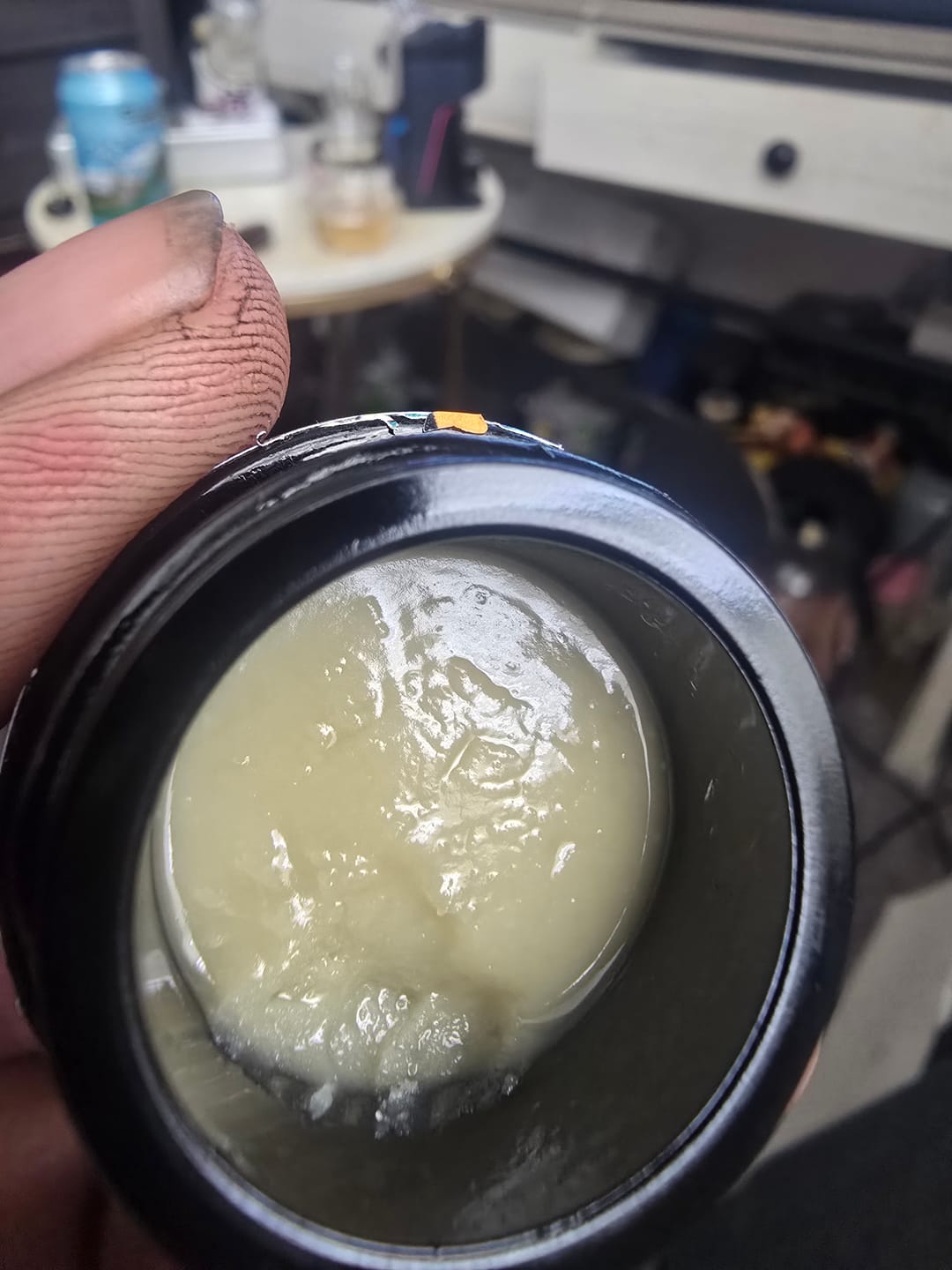 Customer photo review of GMO Live Rosin Budget Bucket — 4g